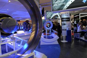 Paradigm Precision Exhibition Stand Farnborough Air Show 14 - 20 July 2014