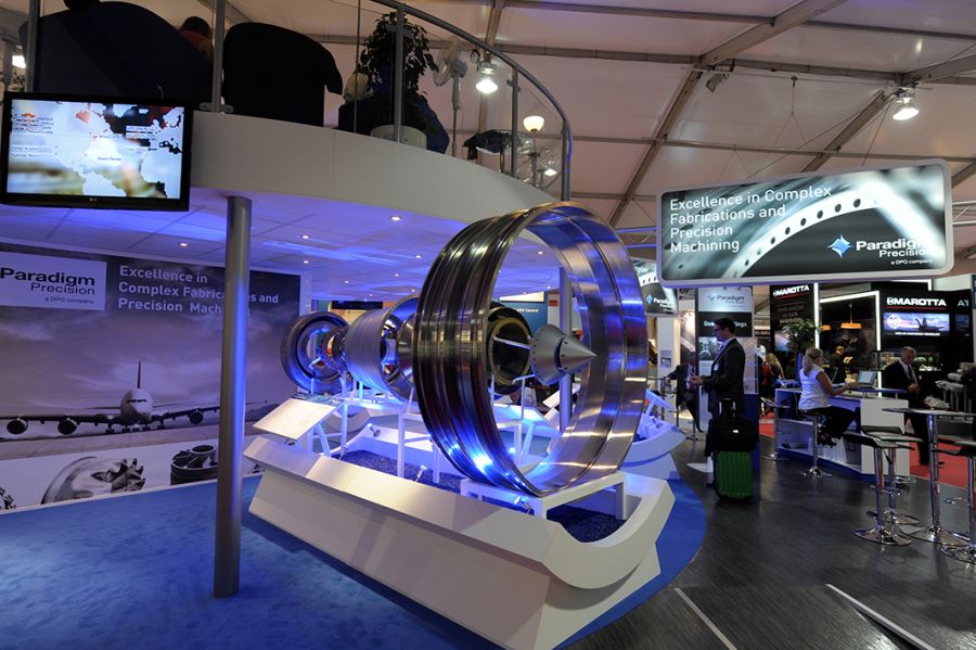 paradigm exhibit farnborough july 2014 